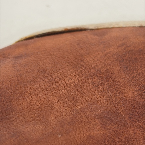 Frye Melanie Leather Slip On Shoes in Cognac - Size 10m - Picture 8 of 9